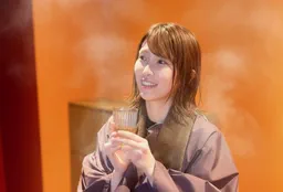 サウナで身体を温める