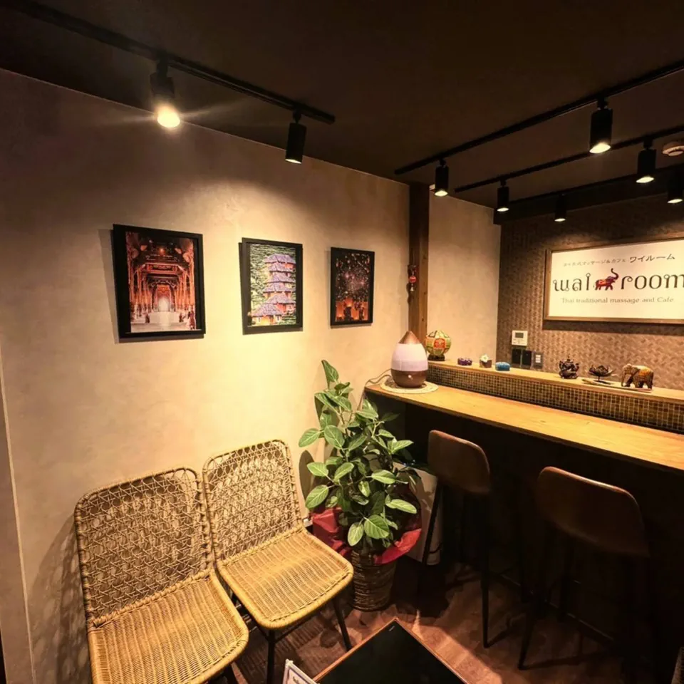 ワイルームSpa蒲田西口店 カフェ併設の店内