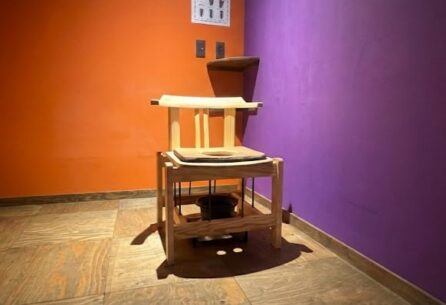 ワイルームSpa蒲田店のよもぎ蒸しの椅子